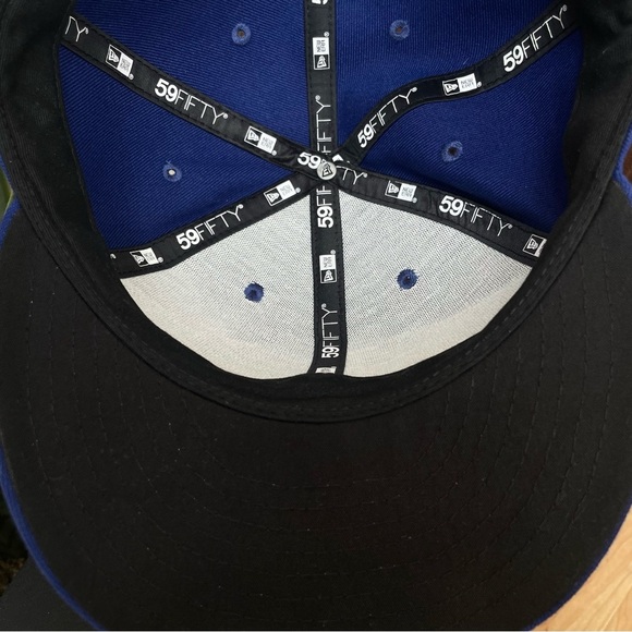 New Era Los Angeles Dodgers royal blue and white baseball cap World Series 2018 - Picture 6 of 6